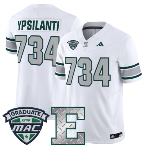 Eastern Michigan Eagles 2025 Vapor Limited Jersey - All Stitched - Image 11
