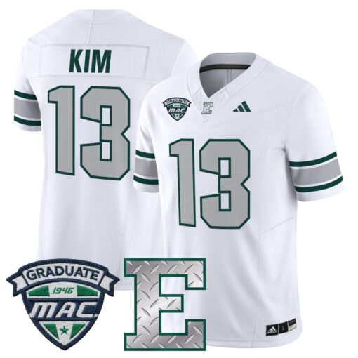 Eastern Michigan Eagles 2025 Vapor Limited Jersey - All Stitched - Image 10
