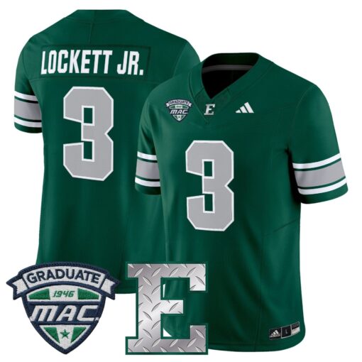 Eastern Michigan Eagles 2025 Vapor Limited Jersey - All Stitched - Image 4