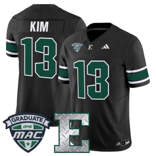 Eastern Michigan Eagles 2025 Vapor Limited Jersey - All Stitched - Image 19