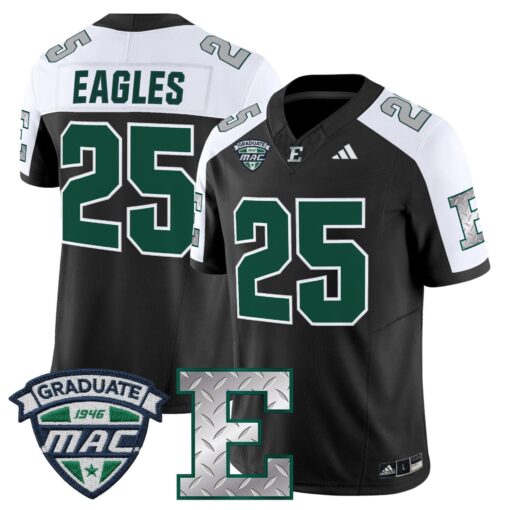 Eastern Michigan Eagles 2025 Vapor Limited Jersey - All Stitched - Image 44