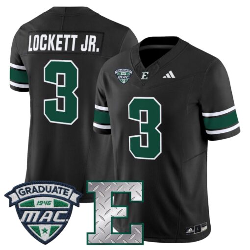 Eastern Michigan Eagles 2025 Vapor Limited Jersey - All Stitched - Image 22