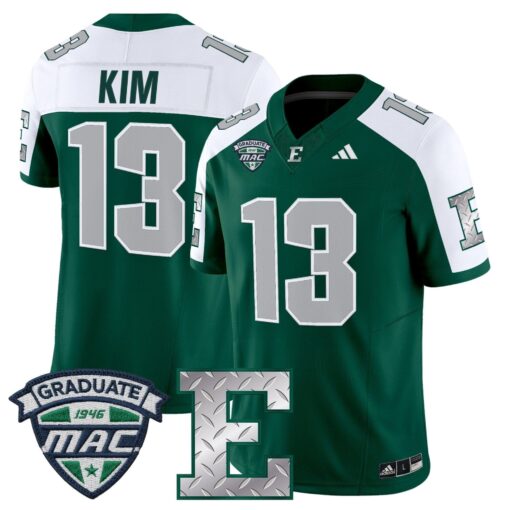 Eastern Michigan Eagles 2025 Vapor Limited Jersey - All Stitched - Image 28