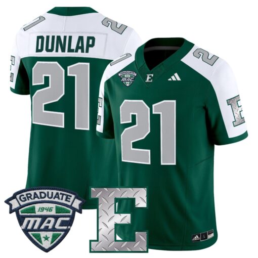 Eastern Michigan Eagles 2025 Vapor Limited Jersey - All Stitched - Image 32