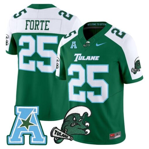 Tulane Green Wave 2025 Vapor Limited Jersey - All Stitched - Image 5