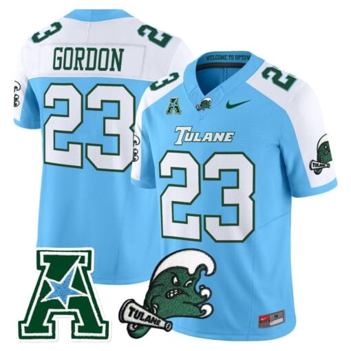 Tulane Green Wave 2025 Vapor Limited Jersey - All Stitched - Image 11