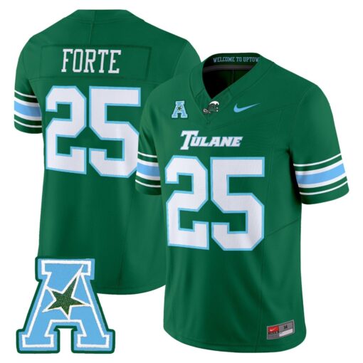 Tulane Green Wave 2025 Vapor Limited Jersey - All Stitched - Image 21