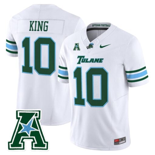 Tulane Green Wave 2025 Vapor Limited Jersey - All Stitched - Image 38