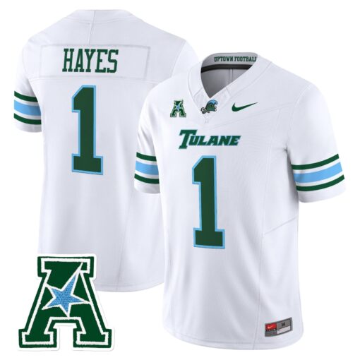 Tulane Green Wave 2025 Vapor Limited Jersey - All Stitched - Image 36