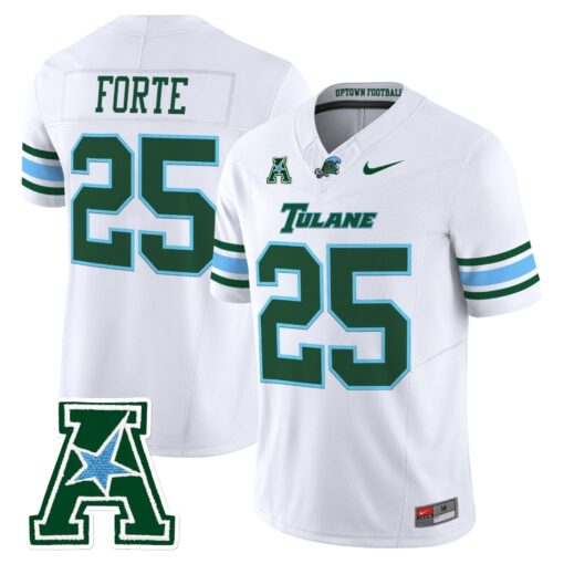 Tulane Green Wave 2025 Vapor Limited Jersey - All Stitched - Image 37