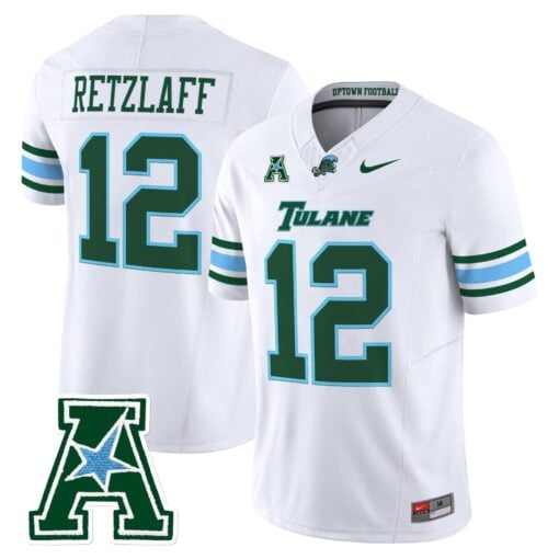 Tulane Green Wave 2025 Vapor Limited Jersey - All Stitched - Image 33