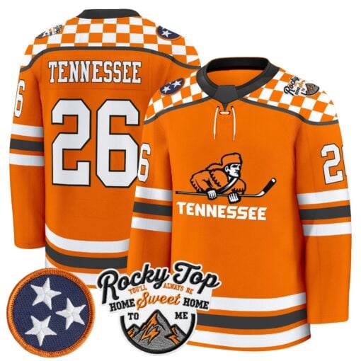 Men's Tennessee Volunteers 2025/26 Premium Jersey - All Stitched - Image 19