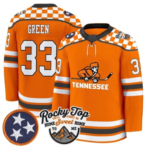 Men's Tennessee Volunteers 2025/26 Premium Jersey - All Stitched - Image 17