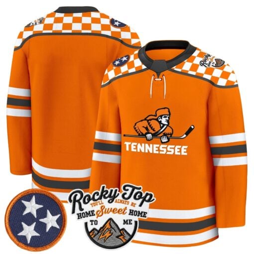 Men's Tennessee Volunteers 2025/26 Premium Jersey - All Stitched - Image 20