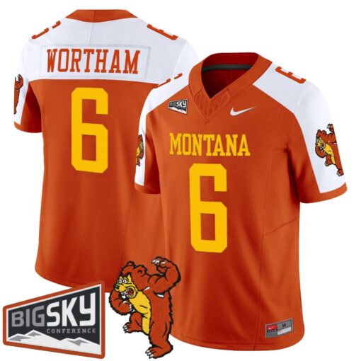 Men's Montana Grizzlies 1995 Throwback Vapor Limited Jersey - All Stitched - Image 22