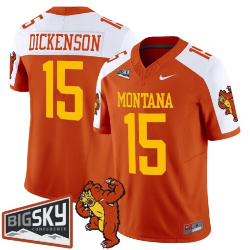 Men's Montana Grizzlies 1995 Throwback Vapor Limited Jersey - All Stitched - Image 24