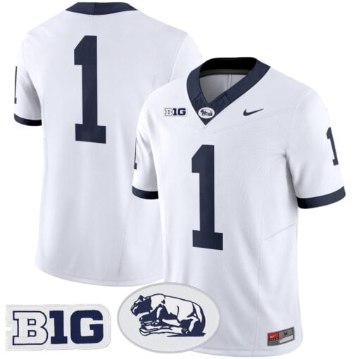 Men's Penn State Nittany Lions Throwback Vapor Limited Jersey - All Stitched - Image 16