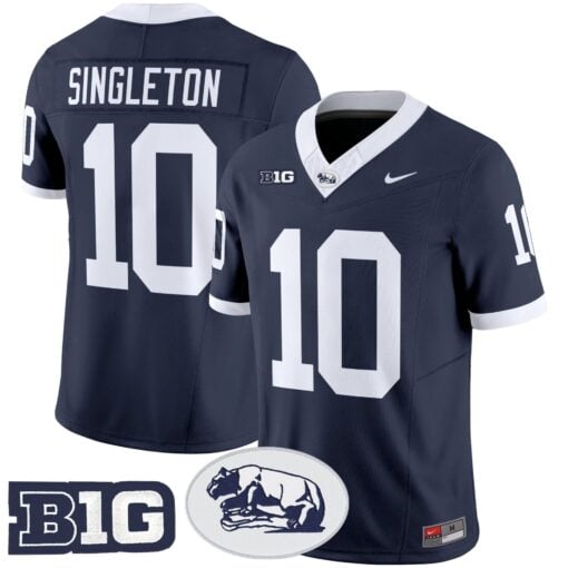Men's Penn State Nittany Lions Throwback Vapor Limited Jersey - All Stitched - Image 4