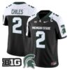AidanChilesJersey 2MichiganStateSpartans2025VaporStitchedBlackAlter