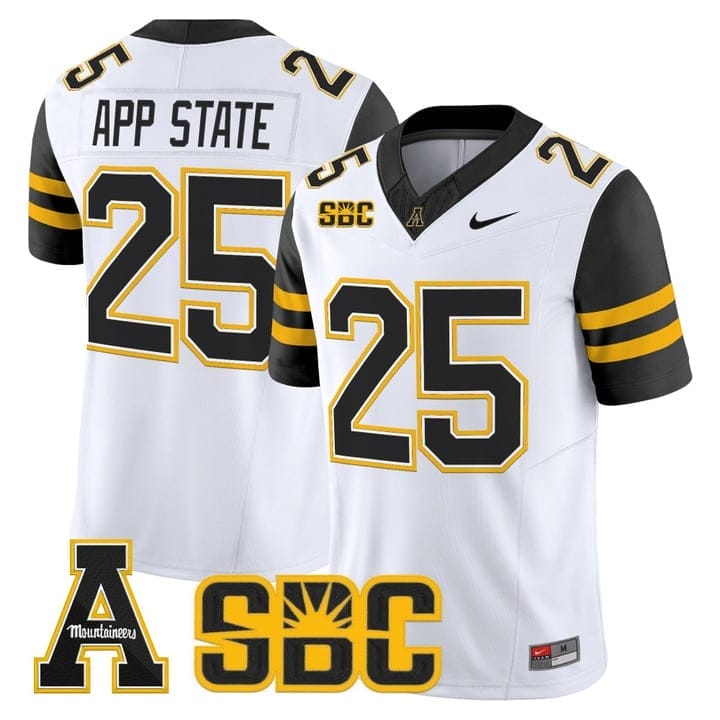 App State Jersey #25 App State Mountaineers 2025 Vapor Limited Stitched - Image 4