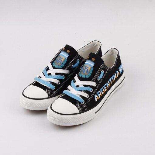 Argentina Low Top Canvas Sport Sneakers Shoes For Men Women Fans
