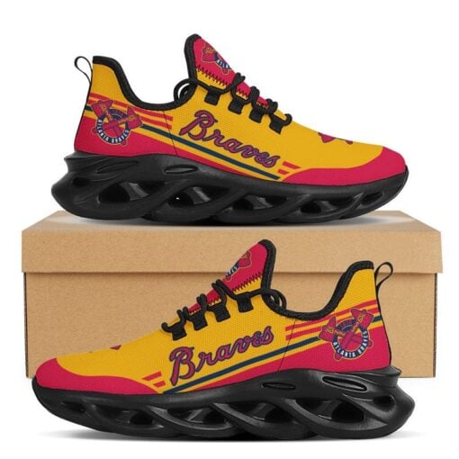Atlanta Braves Max Soul Sneakers Shoes Elevate Your Every Step