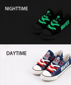 Atlanta Braves Limited Print MLB Students Low Top Canvas Shoes Sport Sneakers 3 89b5a89b bd51 495f 8e32 beb2cfb8f49e