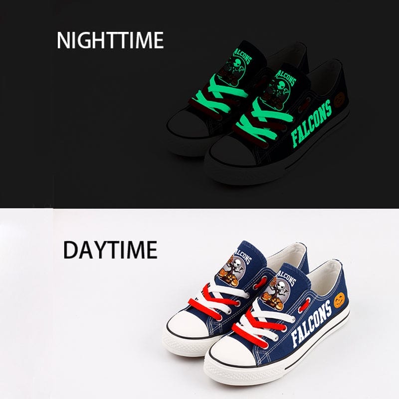 Atlanta Falcons Low Top Canvas Sport Sneakers Shoes For Men Women Fans - Image 3