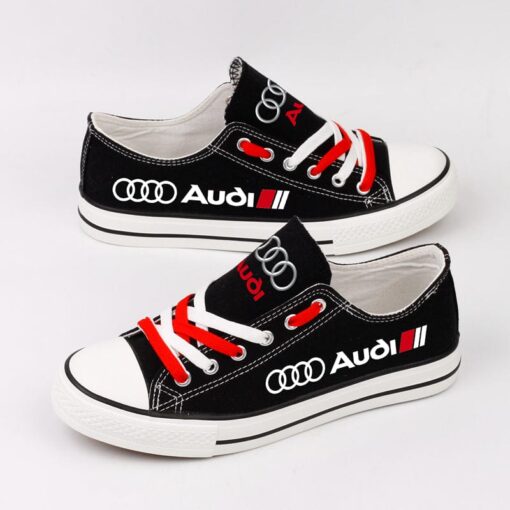 Audi Canvas Sneakers Shoes For Men Women Fans - Image 4