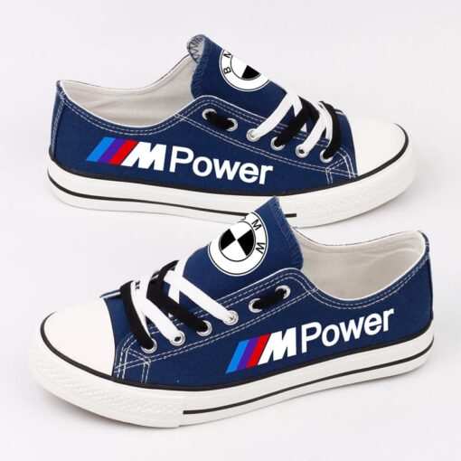BMW Canvas Sneakers Shoes For Men Women Fans - Image 2