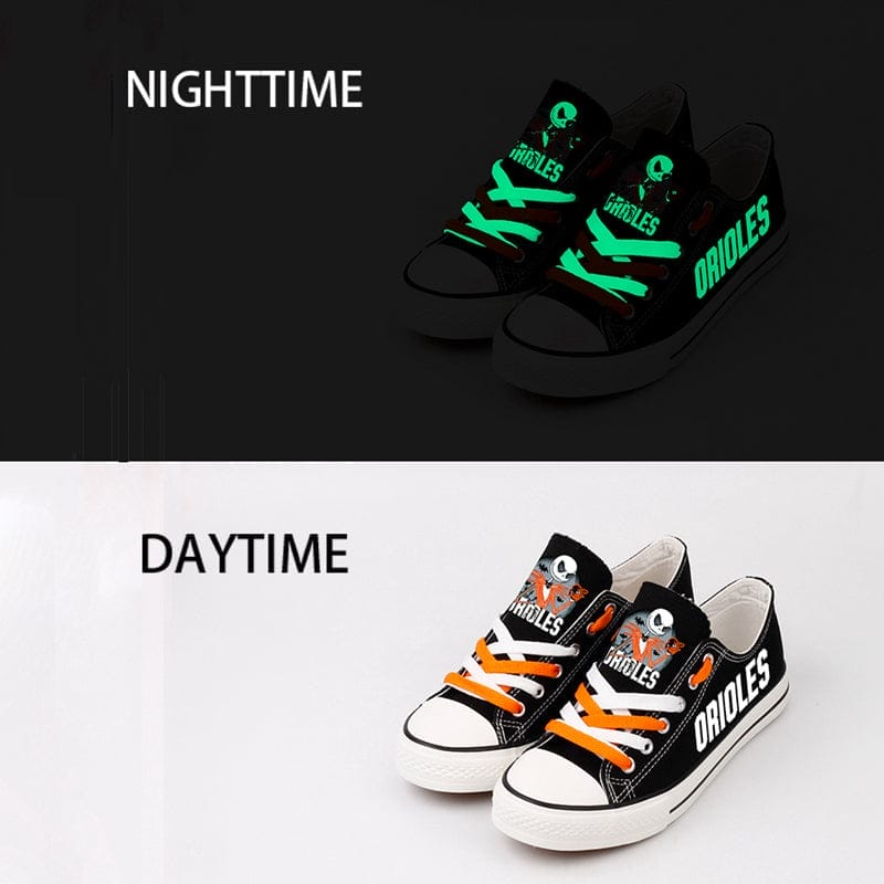 Baltimore Orioles Limited Print Low Top Canvas Shoes Sport Sneakers For Men Women Fans - Image 2