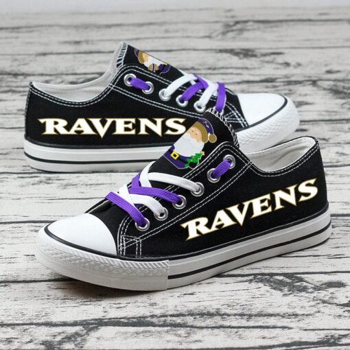 Baltimore Ravens Sport Sneakers Shoes For Men Women Fans - Image 5