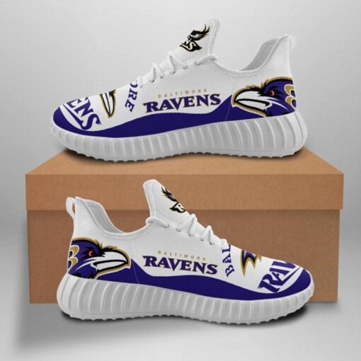 Baltimore Ravens Sneaker Shoes NFL For Men Women Fans - Image 2
