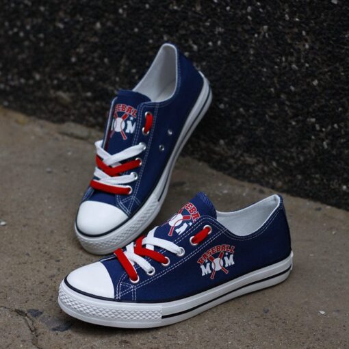 Baseball Limited Print Low Top Canvas Shoes Sport Sneakers For Men Women Fans