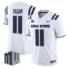 BradenPeganJersey 11UtahStateAggies2025VaporLimitedStitchedWhite