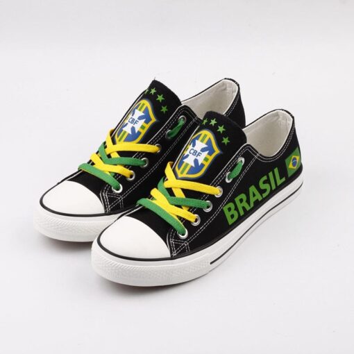 Brazil Low Top Canvas Sport Sneakers Shoes For Men Women Fans