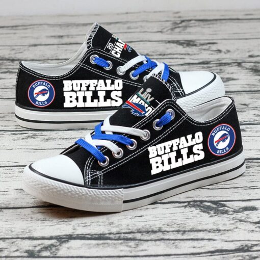 Buffalo Bills Low Top Canvas Sport Sneakers Shoes For Men Women Fans - Image 9