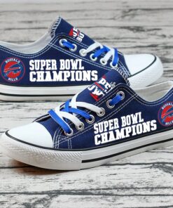 Buffalo Bills Limited Print NFL Students Low Top Canvas Shoes Sport Sneakers 4 58dbfcc5 4353 4763 bc91 573be7a52c3a