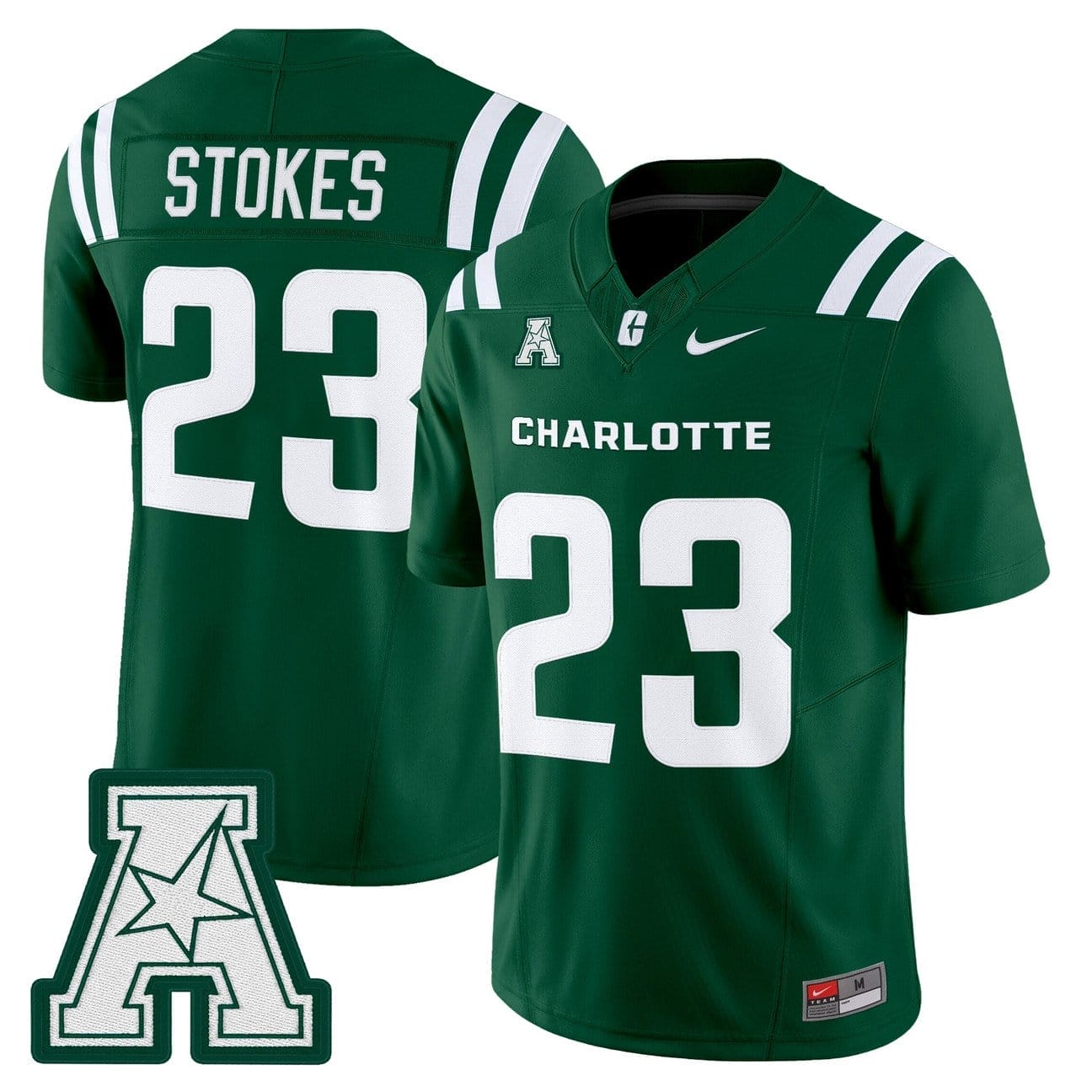 CJ Stokes Jersey #23 Charlotte 49ers 2025 Vapor Limited Stitched - Image 5