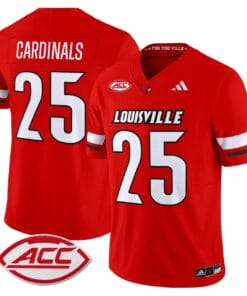 Cardinals Jersey 25 Louisville Cardinals 2025 Vapor Stitched Red
