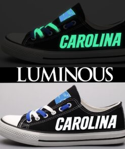 Carolina Panthers Limited Print NFL Students Low Top Canvas Shoes Sport Sneakers 4 5c9e9104 6c91 447f 8542 c64b05db8884