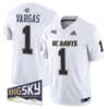Carter Vargas Jersey 1 UC Davis Aggies 2025 Lake Tahoe Patch Stitched White e4987f63 f4c8 4b34 8cd7 4532b0f3cd9f
