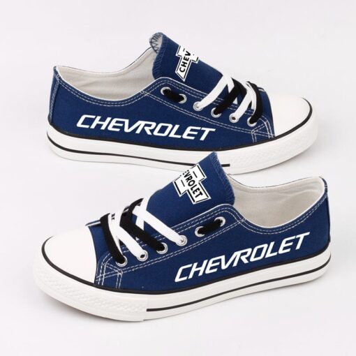 Chevrolet Canvas Sneakers Shoes For Men Women Fans - Image 6