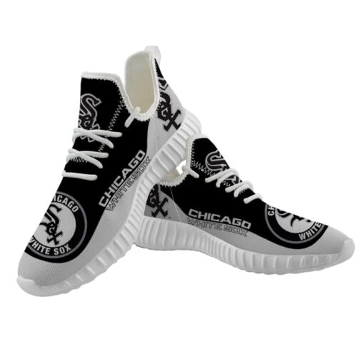 Chicago White Sox MLB Sneaker Shoes Hot Team For Men Women Fans - Image 3