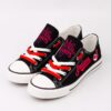 Cleveland Indians Limited Print MLB Students Low Top Canvas Shoes Sport Sneakers 2 597374de 7333 4451 af58 e0820a99287a