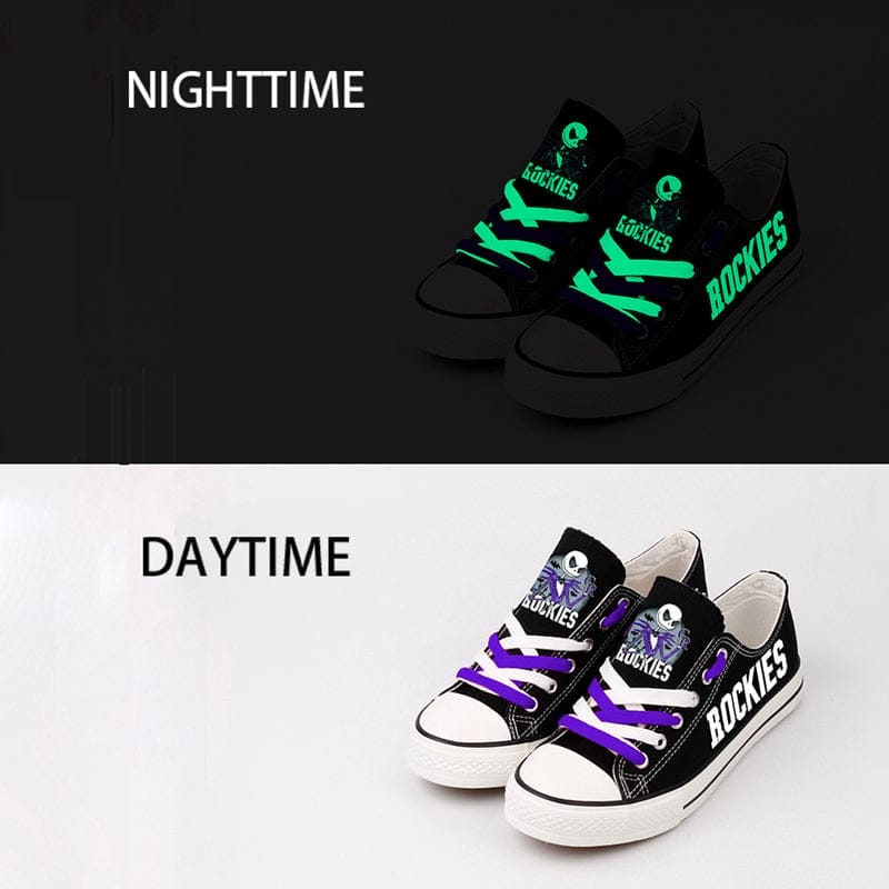 Colorado Rockies Limited Print Low Top Canvas Shoes Sport Sneakers For Men Women Fans