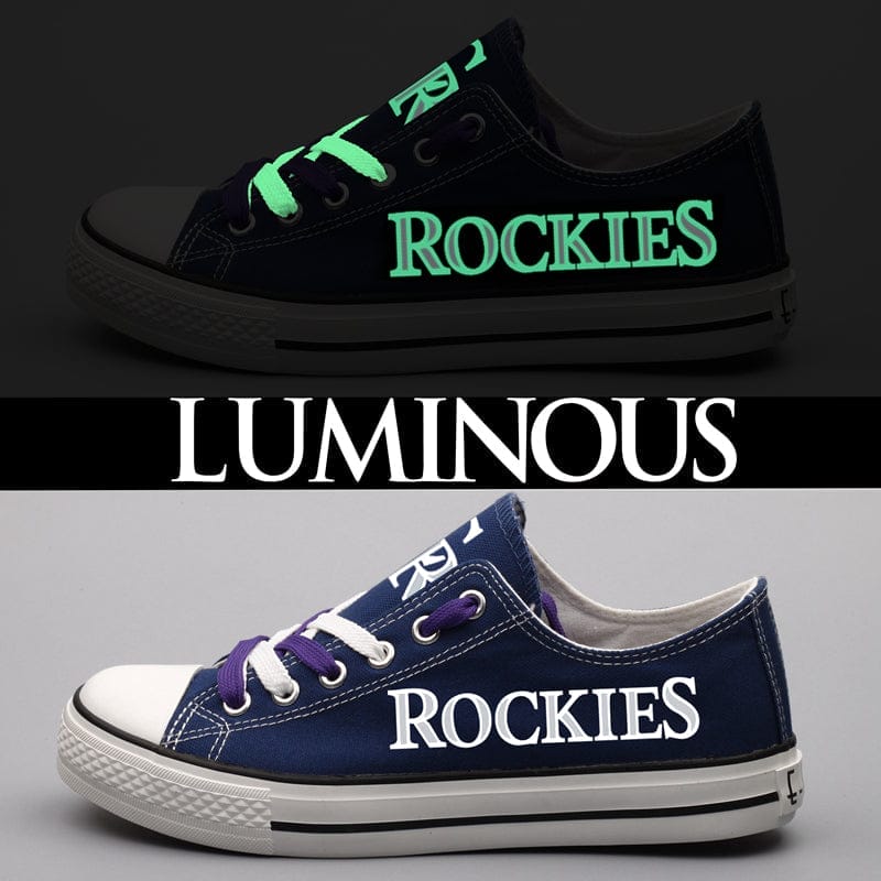 Colorado Rockies Limited Print Low Top Canvas Shoes Sport Sneakers For Men Women Fans - Image 4