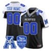 CustomMemphisTigersJerseyName Number2025VaporLimitedStitchedBlackAlter