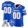 CustomMemphisTigersJerseyName Number2025VaporLimitedStitchedRoyal