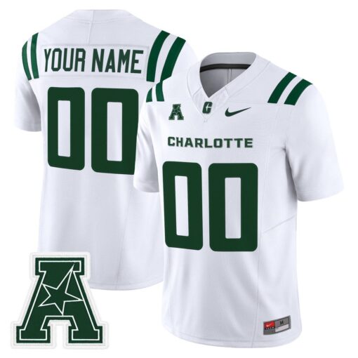 Custom Charlotte 49ers Jersey Name, Number 2025 Vapor Limited Stitched